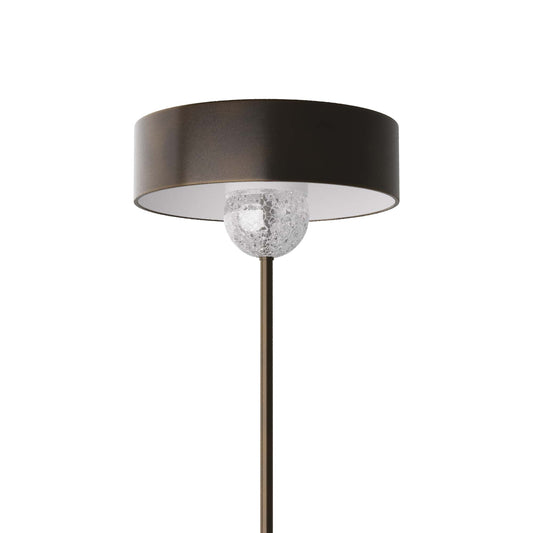 Wheeler Floor Lamp - English Bronze Steel Finish - Stylish Lighting for Home or Office