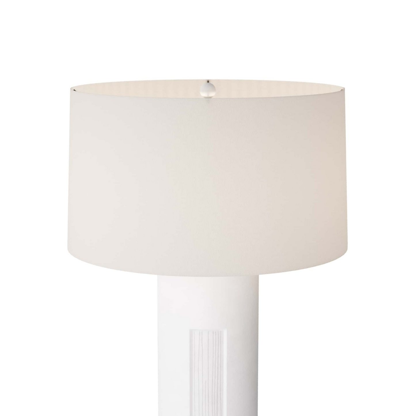 Wyatt Lamp - Elegant Indoor Lighting with Rolled Edges and Hardback Shade