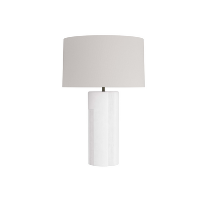 Wyatt Lamp - Elegant Indoor Lighting with Rolled Edges and Hardback Shade