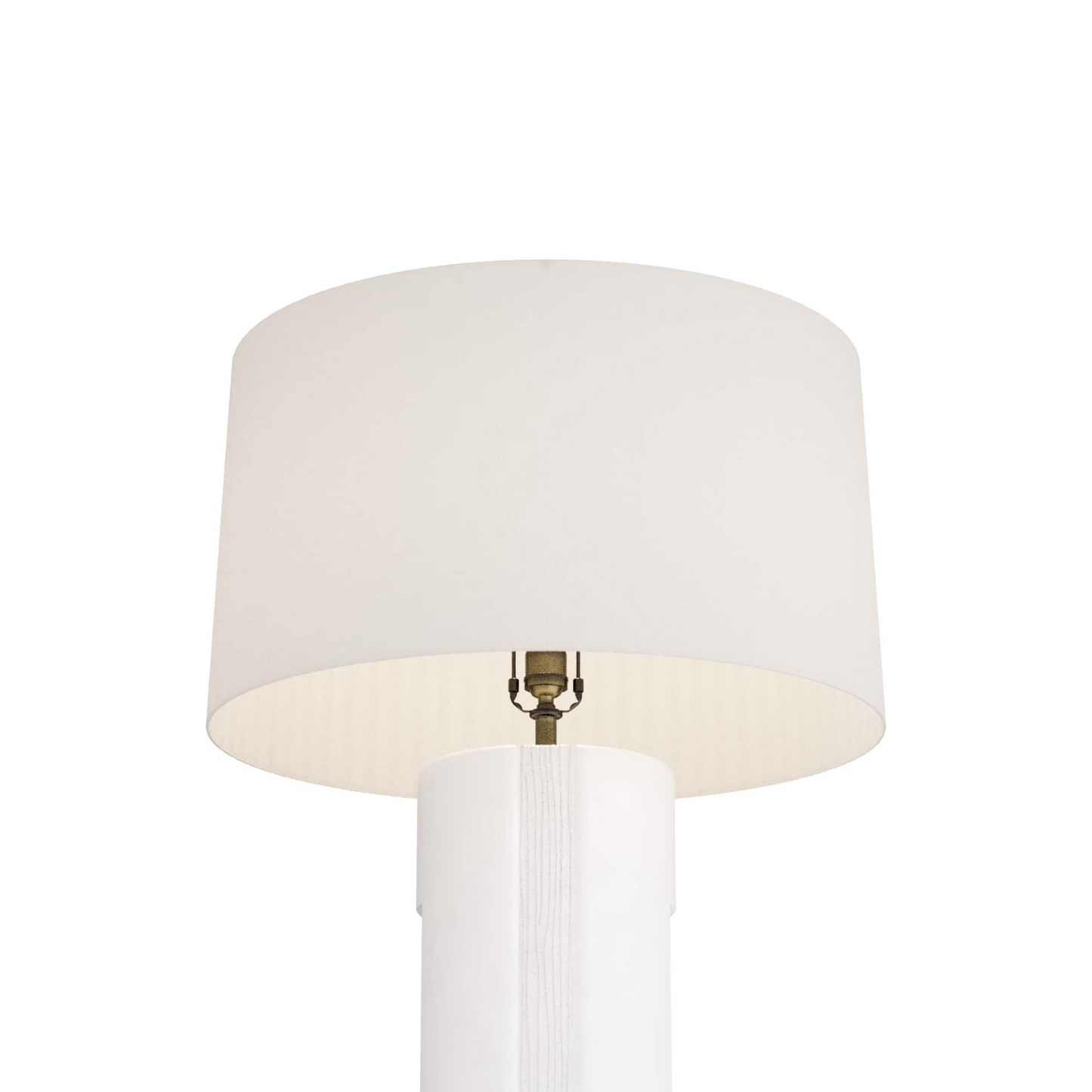 Wyatt Lamp - Elegant Indoor Lighting with Rolled Edges and Hardback Shade