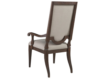 BEAUVOIR UPHOLSTERED ARM CHAIR