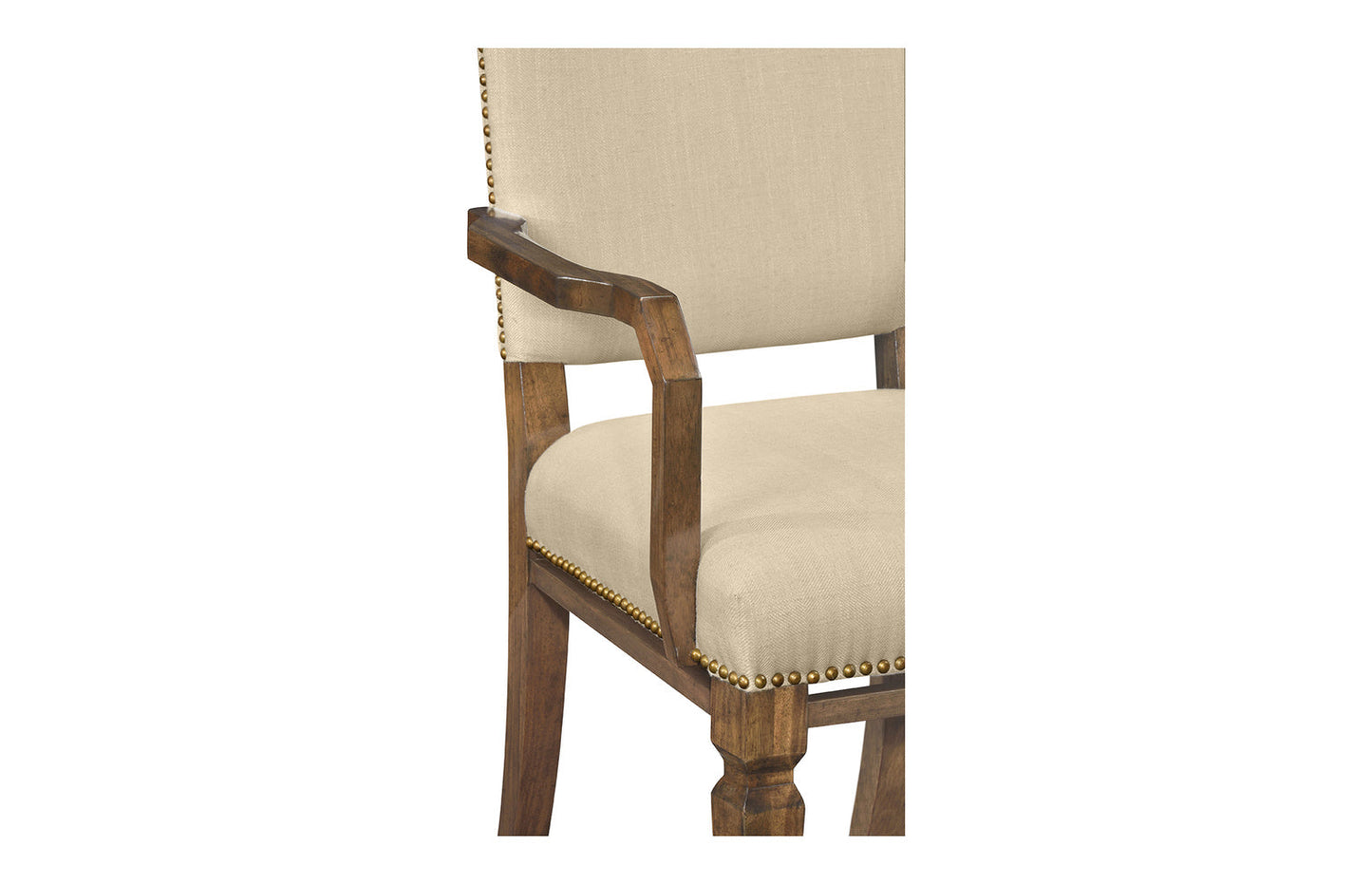 Contemporary Camden Dining Arm Chair, Upholstered in MAZO