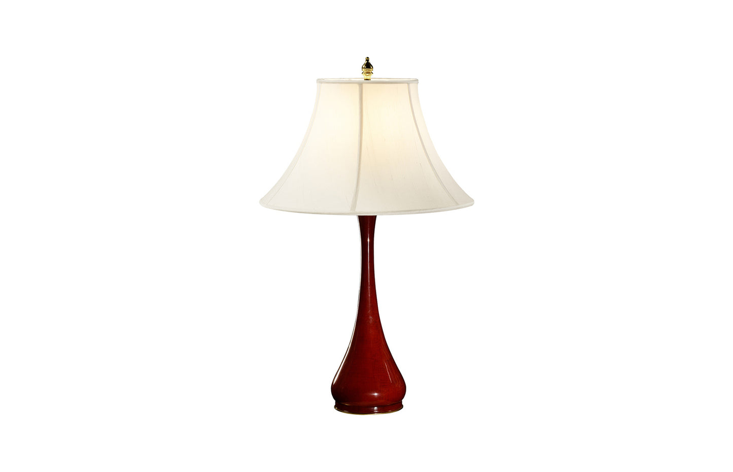 Red Lacquered Table Lamp 494968-LHF