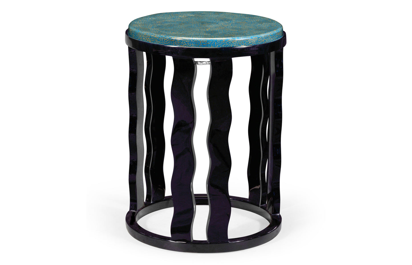 Smoky Black Side Table with Reversible Top 495522-BLG