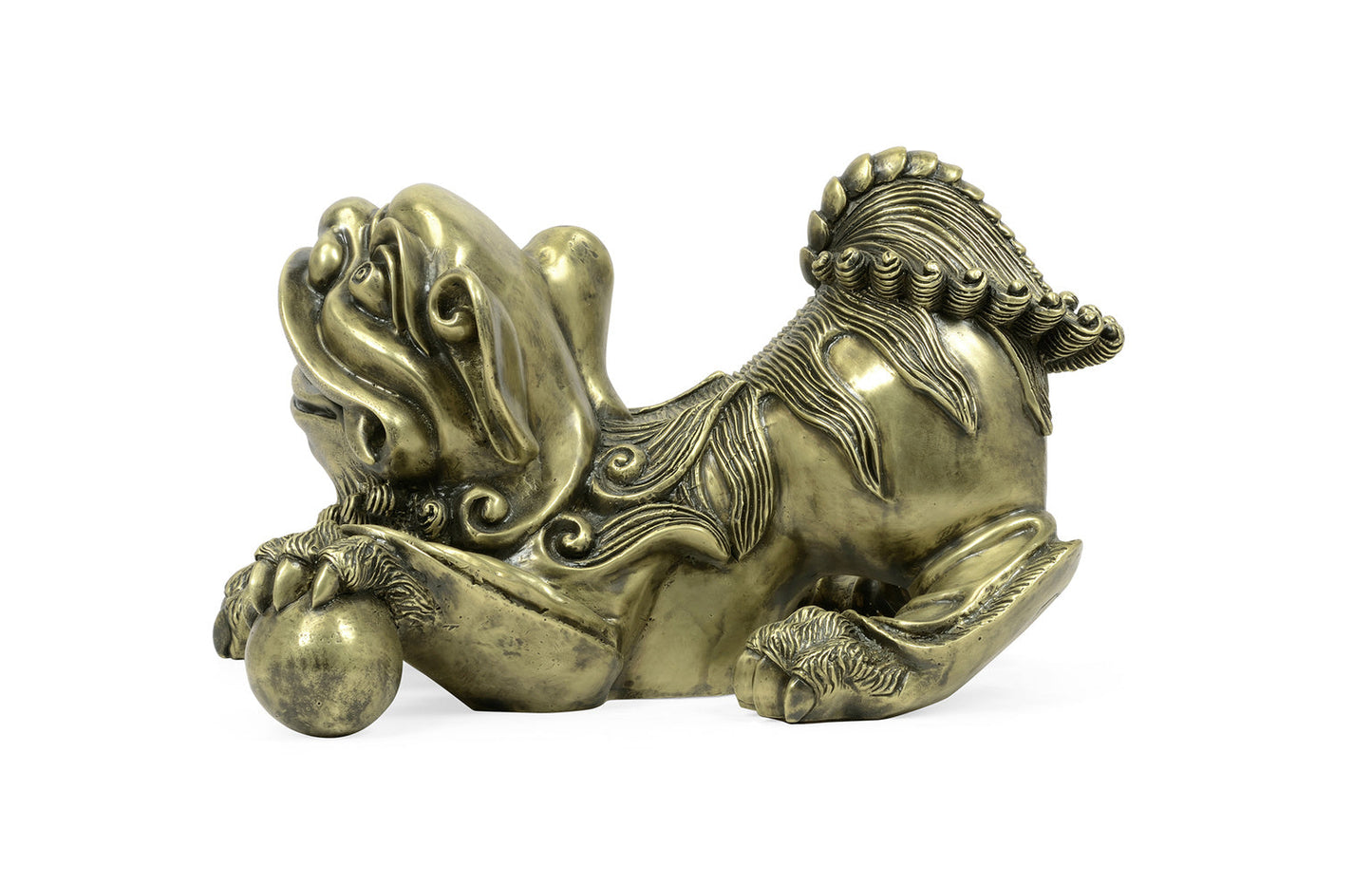 Antique Brass Foo Dog