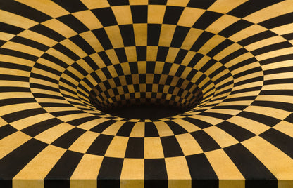 3D Op Art Coffee Table