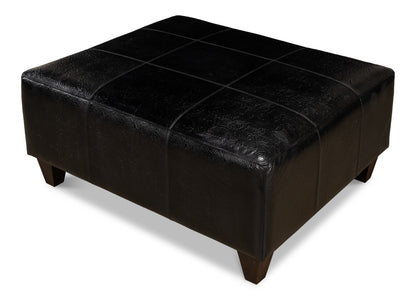 Saber Leather Ottoman [53394]