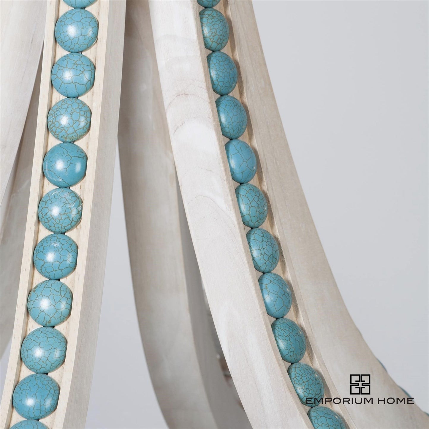 CABOCHON CHANDELIER-TURQUOISE
