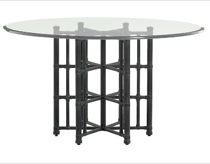 Tommy Bahama Home Dining Room Stellaris Dining Table With 54 Inch Glass
