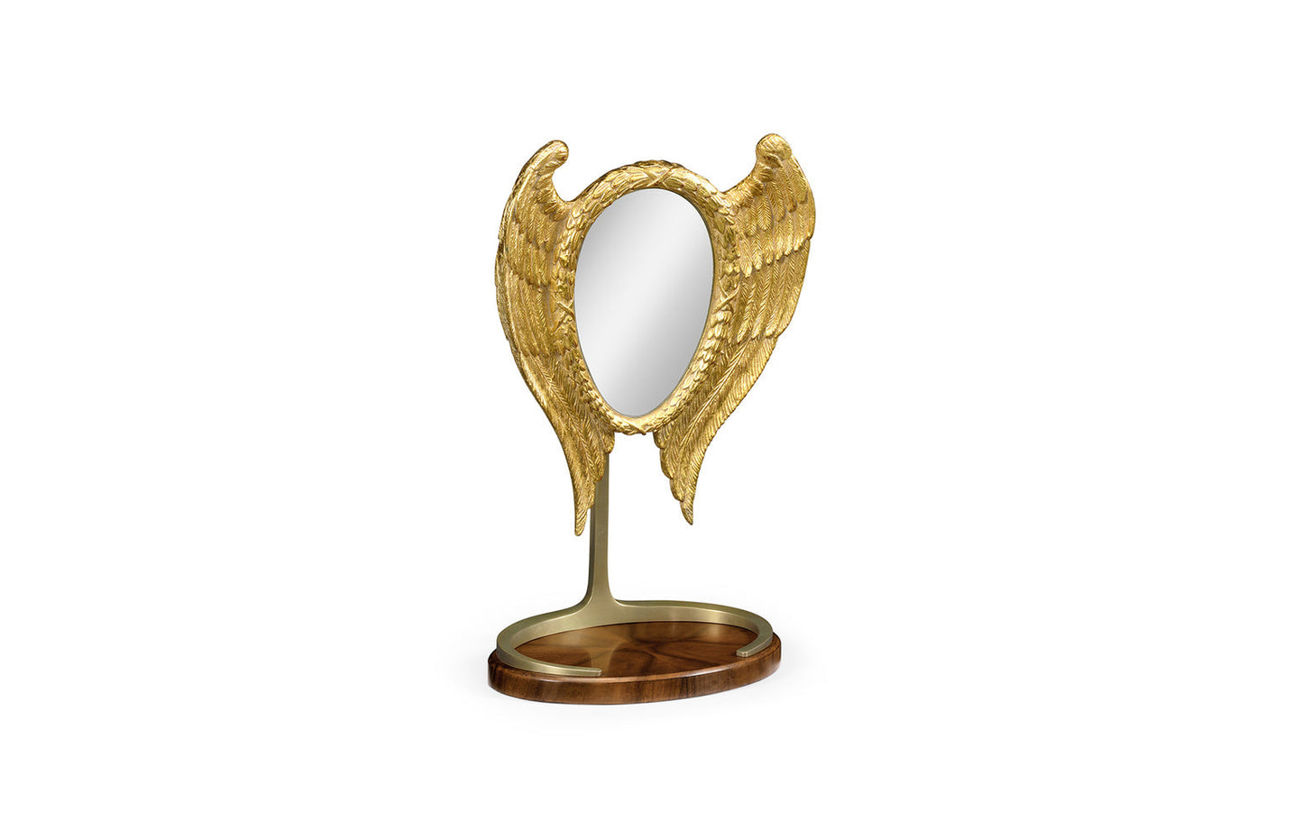 Classical "Winged" High Lustre Santos Dressing Mirror
