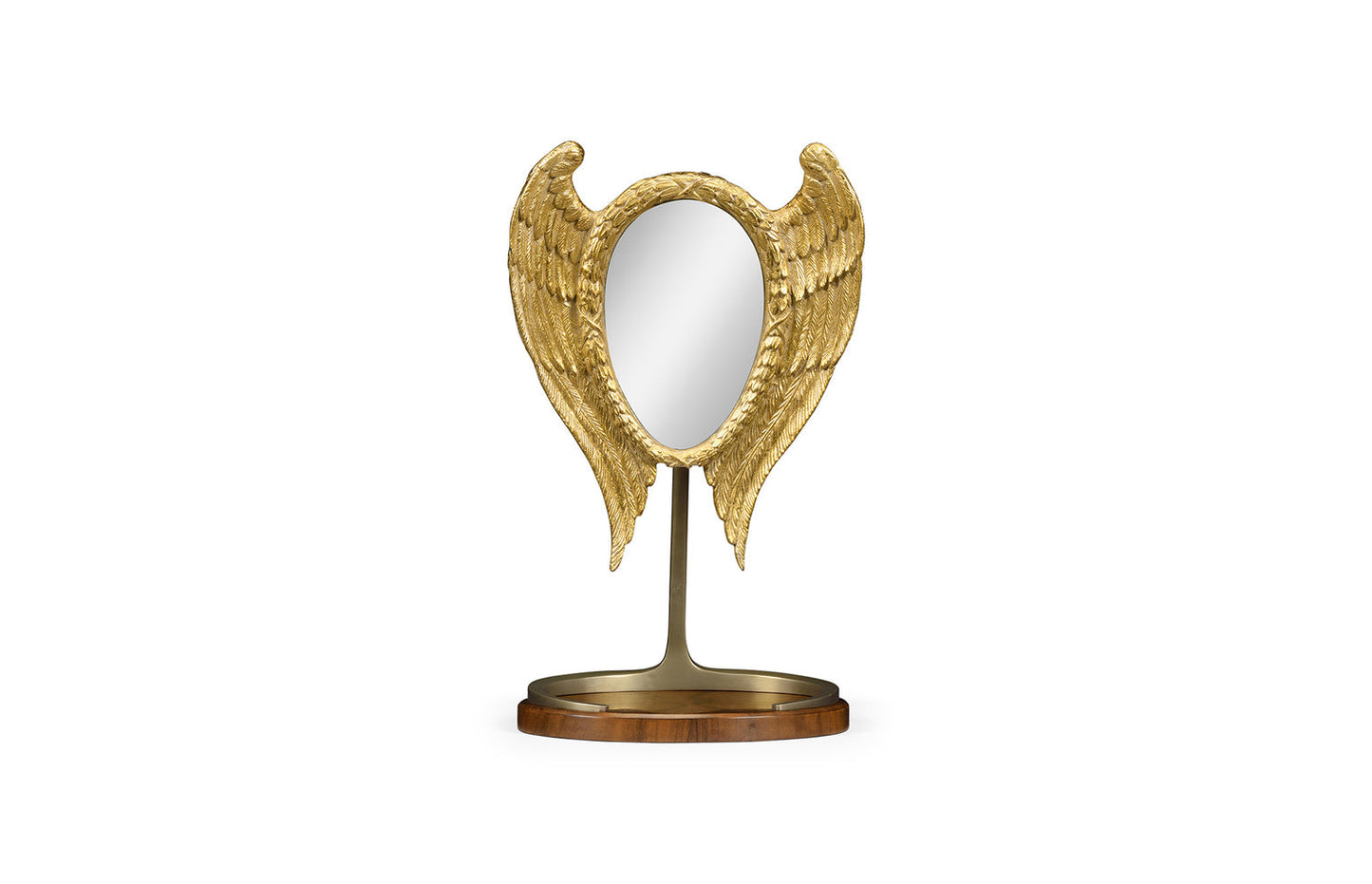 Classical "Winged" High Lustre Santos Dressing Mirror